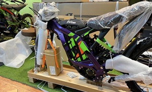 Vélo électrique <span class=keywords><strong>2023</strong></span> avec moteur 60V 40Ah 6000W, batterie lithium, cadre intégré, vélo hybride électrique, prix de gros, vitesse maximale - Product Image 4