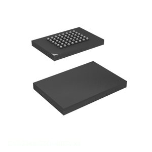 Le canal du fabricant CY62146G30-45BVXI 48 VFBGA Memory Components Electronic - Product Image 1