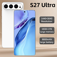 S27 Ultra – Téléphone Android intelligent 5G, version globale, directement d'usine, 2026, 16 Go, 1 To, écran 7,3 pouces, batterie 8000 mAh, double SIM LTE CDMA