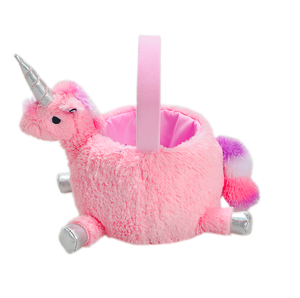 Prezzo a buon mercato all'ingrosso forma di animale di <span class=keywords><strong>peluche</strong></span> coniglio rosa per bambini camera da letto cestino - Product Image 2