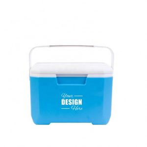 13L Portable Insulated Cooler <b>Box</b> - 76 Hr Fresh Food <b>Storage</b> with Handle, Ideal for Fishing - Custom Logo Option - Product Image 1