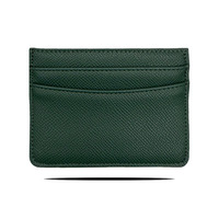 Siap Kirim Harga Pabrik Dompet Kartu Identitas Kulit PU Berkualitas Tinggi Minimalis Tipis Model Epsom Ready Stock untuk Pria Wanita