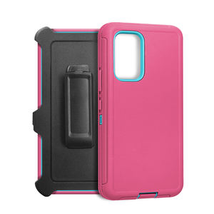 <span class=keywords><strong>Custodia</strong></span> per difensore ibrida 3-in-1 con Clip da cintura Anti-Shock per <span class=keywords><strong>Galaxy</strong></span> <span class=keywords><strong>A51</strong></span> A52 A53 A54 A55 A15 A25 A75 telefoni pesanti pesanti - Product Image 3