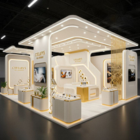 Stand d'exposition moderne MEGA, assemblage modulaire pour boutique éphémère, événement commercial, design tendance