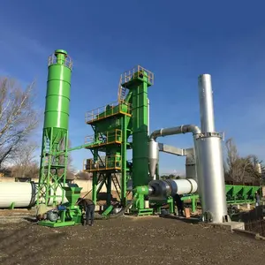 Preço de fábrica de planta asphalto da china de 60 t/h pequena capacidade