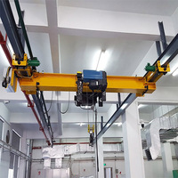 Pont roulant à poutre simple de 2 tonnes, 3,5 tonnes, 5 tonnes, pont roulant en aluminium avec palan électrique et moteur à engrenages, télécommande sans fil