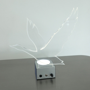 Présentateur de bouteilles d'oie grise personnalisé Lase Led présentoir acrylique lumineux décoratif pour vin <span class=keywords><strong>vodka</strong></span> whisky - Product Image 5