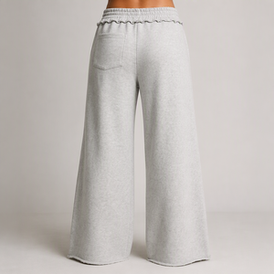 <span class=keywords><strong>Pantaloni</strong></span> da <span class=keywords><strong>Uomo</strong></span> Personalizzati, Dritti e Traspiranti, 100% Cotone, Larghi con Stampa Grafica, Grigio, Stile Streetwear, Vita Elastica, Orlo Aperto - Product Image 2