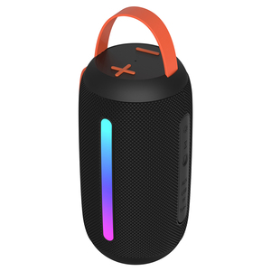Altavoz Inalámbrico Portátil RGB BT 5.3 al por Mayor con Material ABS y Diseño de <span class=keywords><strong>Tela</strong></span> (Rojo/Azul/Negro) para Fiestas en Casa, Campamentos al Aire Libre - Product Image 5