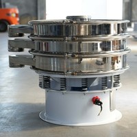 Hocheffizientes Edelstahl-Rotationsvibrationssieb Vibro-Siebmaschine für Reis, Erz, Chemikalien und Bauindustrie