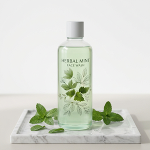 OEM Herbal Vitamin C <b>Face</b> Wash <b>With</b> Natural Facial Cleansing Formula Custom Logo Packaging Cosmetic Skincare Product - Product Image 5
