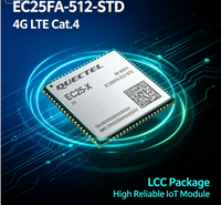 Module Quectel EC25EFA-512-STD, bandes B2 B40, certifié Telstra, VoLTE en option, double SIM.
