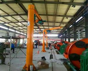 Le prix d'usine est bon marché. Chariot de levage électrique BZD 90 180 270 360 degrés, grue à flèche avec télécommande. - Product Image 2