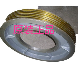 Roue d'ascenseur Mitsubishi 6-8-400 à 6 rainures, câble en acier de 10 mm de diamètre extérieur 620, pièces industrielles en acier au carbone - Product Image 2