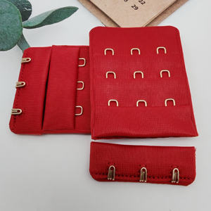 Accessoires de soutien-gorge multi-couleurs et multi-tailles à 3 rangées et 3 crochets, fermeture confortable en nylon à crochets et œillets, attache de soutien-gorge réglable, crochets de soutien-gorge - Product Image 1