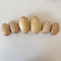 Wooden Egg Shaker Sand Eggs Orff Musical Instruments