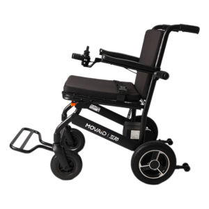 Fauteuil roulant électrique portable en fibre de carbone, moteur sans balais 600W, ultra-léger et pliable pour personnes handicapées - Product Image 5