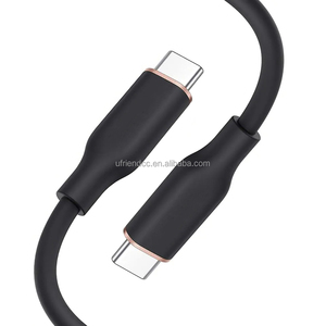 สายถักไนลอน OEM USB-C เป็น USB-C ข้อมูล PD100ชาร์จเร็วมากพร้อม5A ส่งข้อมูล USB2.0 480Mbps - Product Image 3