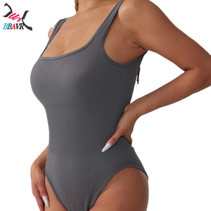 Body de Una Pieza sin Mangas para Mujer, Color Sólido, Personalizado, de Alta Calidad, Estilo Tanga, Sexy para Damas - Product Image 1