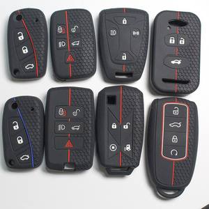 Vente chaude 4 boutons étui de couverture de clé de voiture en Silicone pour Renault camion camion Gama T C K accessoires d'allumage - Product Image 2