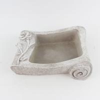 Ventes en gros d'usine de pots à fleurs en ciment faits à la main, écologiques et personnalisés pour le jardin et la maison