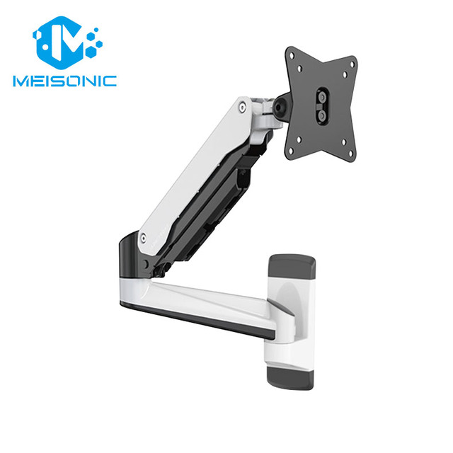 Meisonic GA12W VESA Industrial Monitor Mount for All-in-One PC Wall Mount with Aluminum Alloy Construction