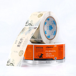 Tùy chỉnh in dính Vinyl không thấm nước dán biểu tượng CuộN mỹ phẩm chăm sóc da mặt kem nhãn dán nhãn - Product Image 4