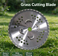 Lame de coupe-herbe 40T pour débroussailleuse 2 temps et 4 temps, tondeuse sans fil DIY pour couper l'herbe