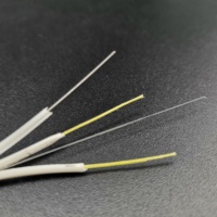 Fil de messager en acier extérieur autoportant FRP G657 FTTH Drop Fibra Optica 12 Câble à fibre optique à 4 conducteurs