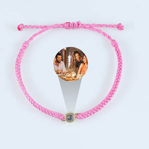 <span class=keywords><strong>Pulsera</strong></span> de Nano Proyección de moda de comercio exterior transfronterizo 100 idiomas te amo <span class=keywords><strong>foto</strong></span> joyería de Color personalizado - Product Image 5