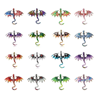 Nouvelles Broches Dragon 2026 pour Femmes et Hommes, Broche d'Animal Volant en Strass, Badge Métallique, Cadeaux Bijoux