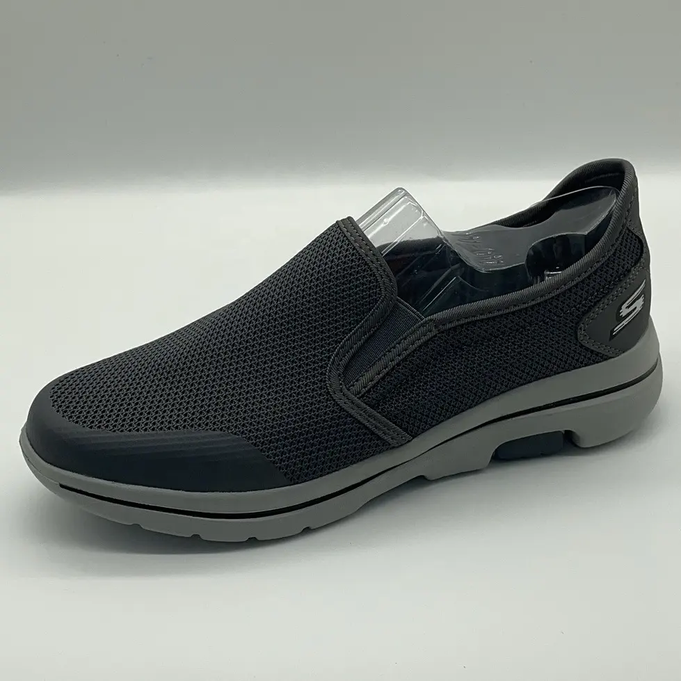 Fashion easy wearing slip on sneakers comfortable jogging shoes men running casual shoes