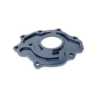 Plaque arrière de pompe à huile de billette de produits personnalisés CNC 5 axes pour moteur RB26