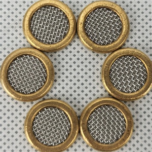 Chất lượng cao đồng thau nhôm lưỡi tròn hình dạng lọc lưới đĩa dầu-lỏng tách lọc đĩa bao phủ dệt khay lọc - Product Image 3