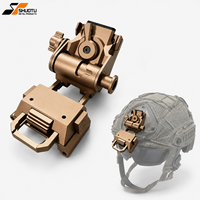 Adaptateur de montage NVG OEM L4G24 en aluminium CNC, support rabattable pour vision nocturne pour PVS15 PVS18 GPNVG18, accessoires de casque tactique