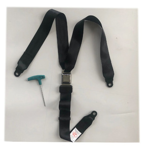 Cinturón de seguridad de tres puntos en forma de Y, cinturón de seguridad de nailon antimanipulación para turistas - Product Image 4