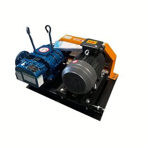 Souffleur à trois lobes à haute efficacité et structure compacte, utilisé dans les industries chimiques, le ciment, le transport pneumatique, le traitement des eaux usées, etc. - Product Image 1