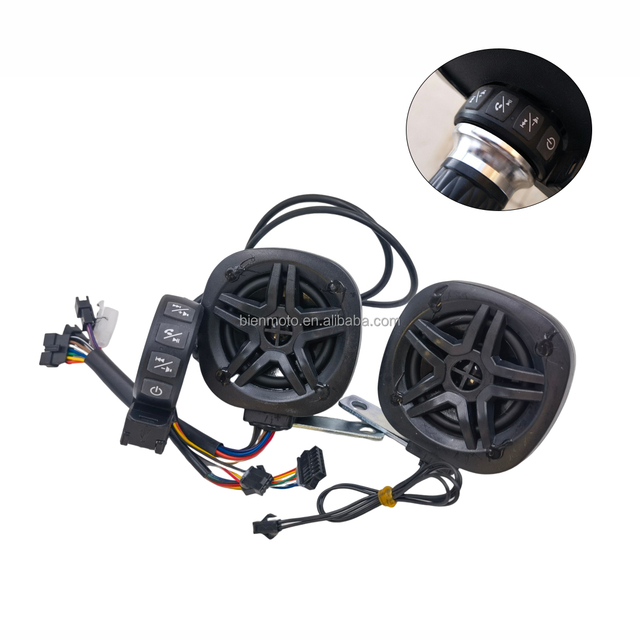 12v Audio Sound System Speakers Parlante Intercomunicador Para Moto MP3 Music Player Ebike Bicicleta Electrica Motorcycle Radio