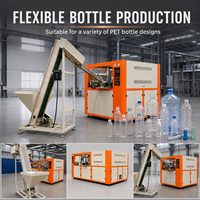 Machine de soufflage de bouteilles PET entièrement automatique à haute vitesse à 6 cavités pour l'eau minérale