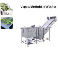Máquina de Lavado por Burbujas de Diseño Único para Frutas, Verduras y Vegetales de Hoja Verde, Máquina de Limpieza por Burbujas para Procesamiento de Alimentos, Exportación a Granel