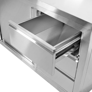 Hotel Commercial Kitchen Catering Restaurant Equipment Supplies Commercial Grade <strong>Stainless</strong> <strong>Steel</strong> <strong>Prep</strong> Work <strong>Table</strong> - Product Image 3