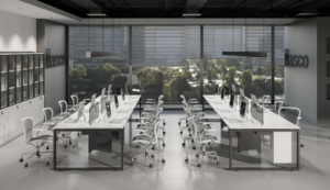 Escritorio moderno 2 4 6 Estación DE TRABAJO Banco DE TRABAJO Diseño moderno <span class=keywords><strong>Muebles</strong></span> de <span class=keywords><strong>oficina</strong></span> - Product Image 6