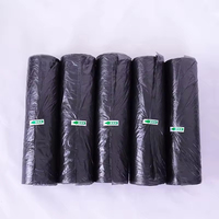 Sacs poubelle en plastique à bouche plate, résistants, sans déchirure, résistants à la chaleur, impression personnalisée, pour restaurants, déchets ménagers, vente en gros