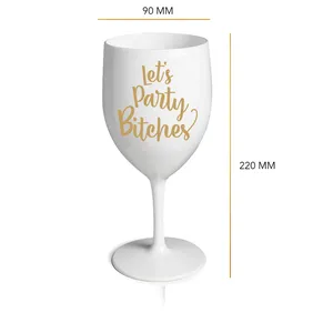 Ensemble de verres à vin en <span class=keywords><strong>plastique</strong></span> réutilisables tasse à boisson couleur personnalisée <span class=keywords><strong>incassable</strong></span> verres à champagne flûte à champagne <span class=keywords><strong>verre</strong></span> à vin en <span class=keywords><strong>plastique</strong></span> - Product Image 3