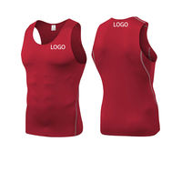 Débardeur de compression amincissant pour homme, respirant, sans manches, gaine ventre plat, corset serre-taille, séchage rapide