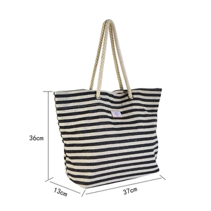 Canvas Cotton Drawstring Tote Shopping <b>Bag</b> with High Quality Vietnam Personalized Colorful - Product Image 4