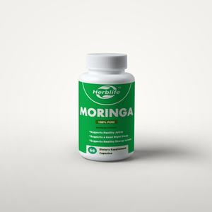Vente chaude OEM - Personnalisable - Capsules de Moringa - Poudre de Moringa pure, énergie, peau, santé immunitaire et intestinale, superaliment - Product Image 1