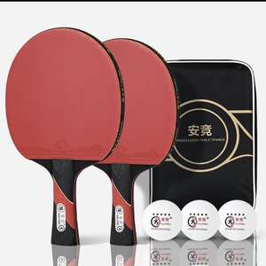 <span class=keywords><strong>Raquette</strong></span> de tennis de table professionnelle portable 10 étoiles avec logo personnalisé, pagaie de <span class=keywords><strong>ping</strong></span>-<span class=keywords><strong>pong</strong></span> <span class=keywords><strong>5</strong></span> couches en carbone pur, pointe lourde, manche léger - Product Image 2