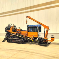 Appareil de forage directionnel horizontal HDD Machine Gear Gearbox Motor Bearing-Foreuse rotative haute performance Max.100m Profondeur
