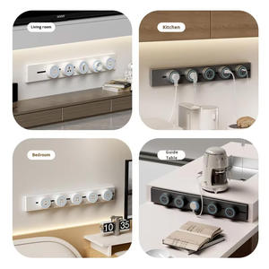 Multiprise de cuisine sur rail, avec ports USB et Type-C, amovible, pour usage intensif domestique - Product Image 4